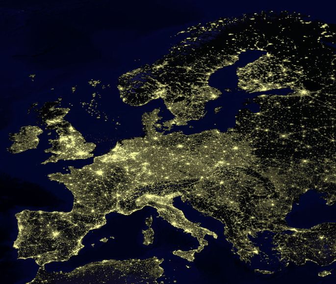 Europa desde el espacio